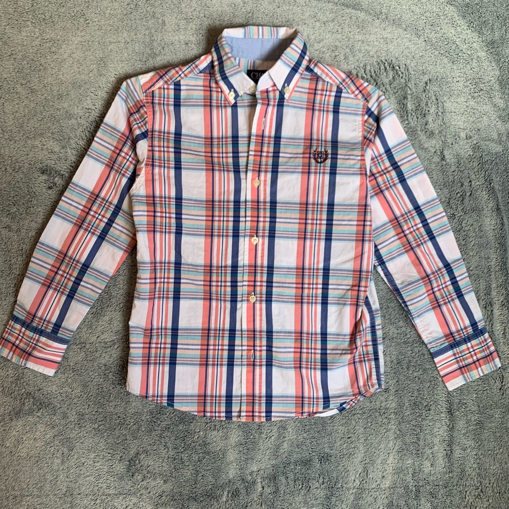 Chaps Boys Long Sleeve Button-Down Shirt